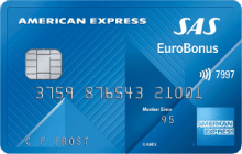 American Express med flybonus fra SAS.